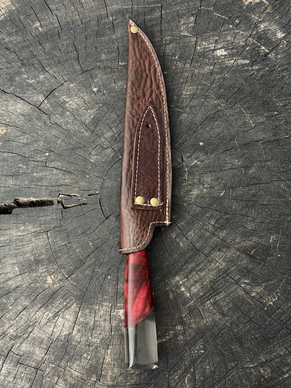 8" Chef Knife, Hybrid Mango Burl, SS440 - 200mm