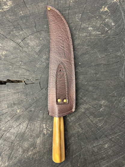 10&quot; Butchers Knife, Ostrich Bone, SS440 - 250mm