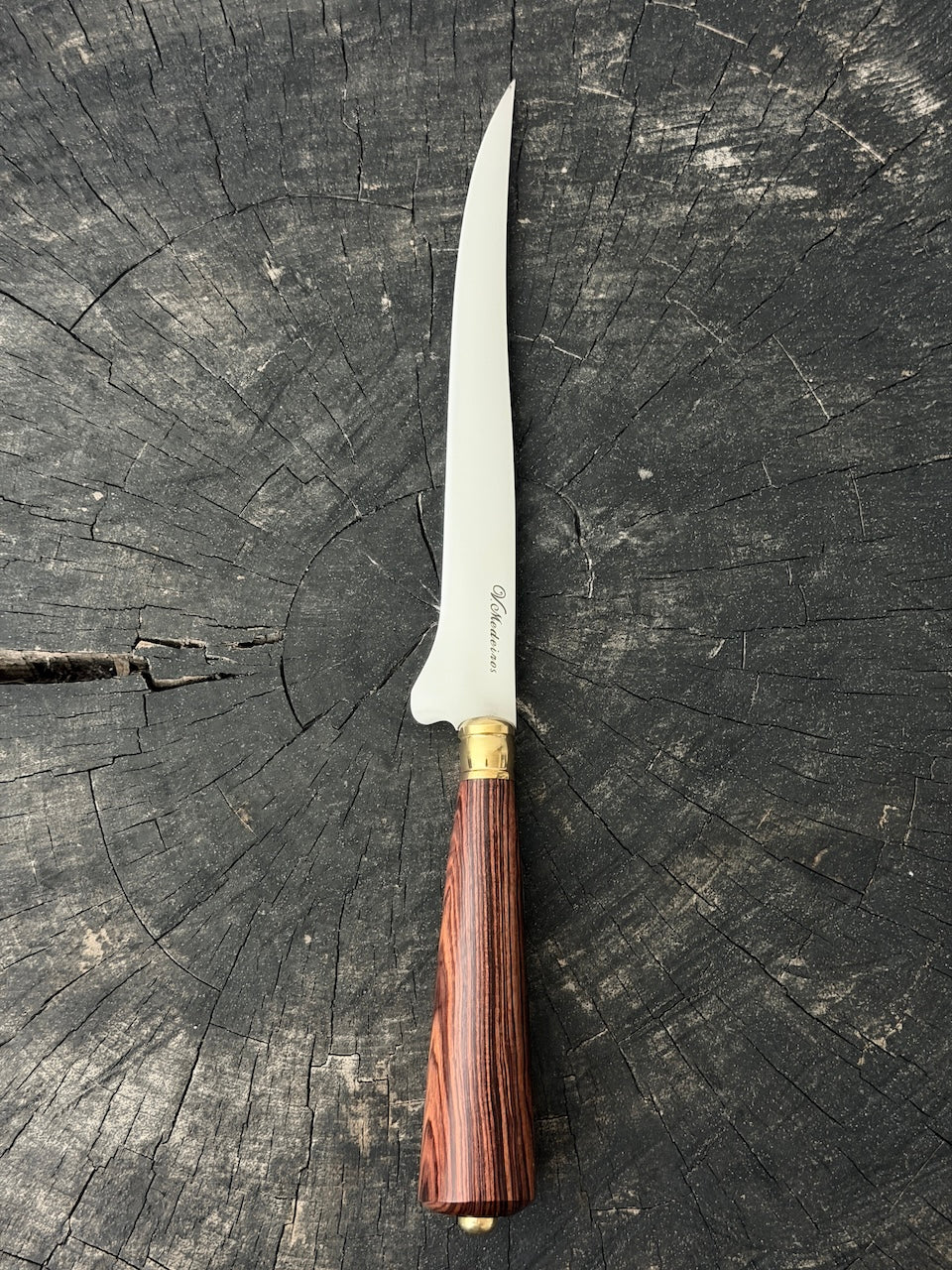 8" Boning Knife, Violet Jacaranda Hardwood, SS420 - 200mm