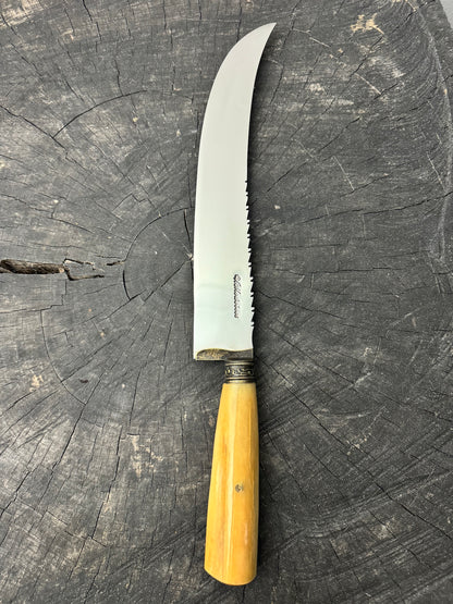 10&quot; Butchers Knife, Ostrich Bone, SS440 - 250mm