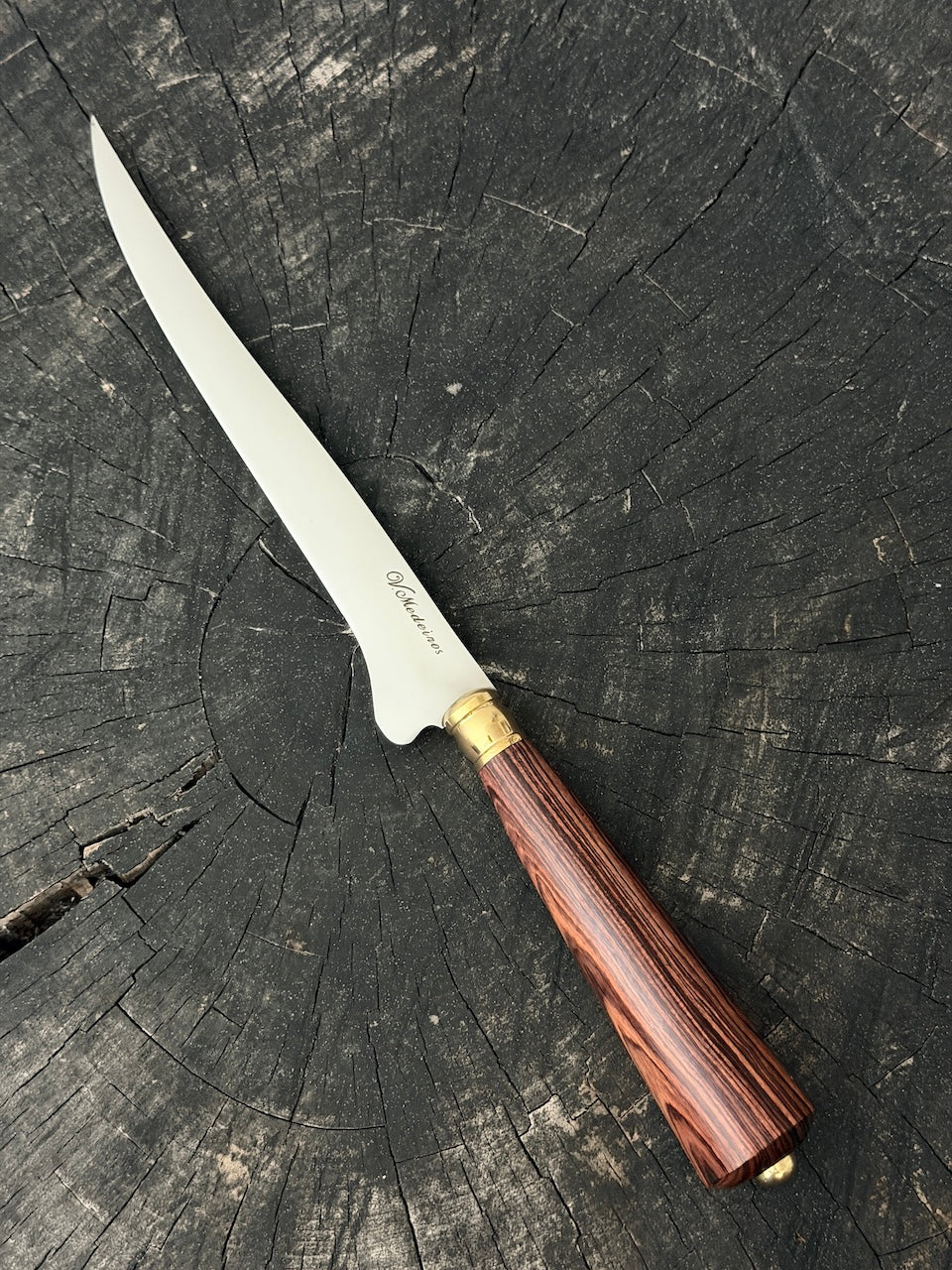 8" Boning Knife, Violet Jacaranda Hardwood, SS420 - 200mm