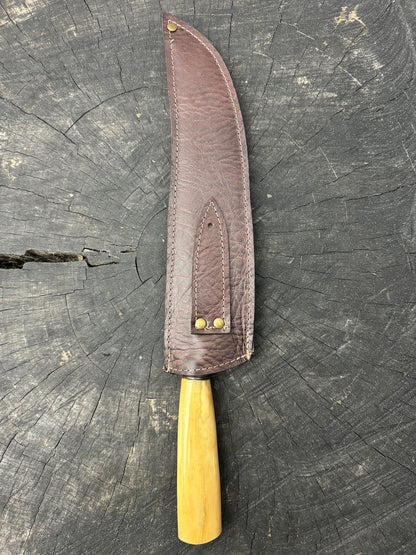 10&quot; Butchers Knife, Ostrich Bone, SS440 - 250mm