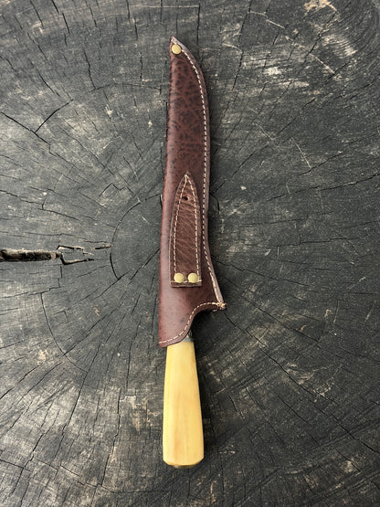 8" Boning Knife, Ostrich Bone, SS420 - 200mm