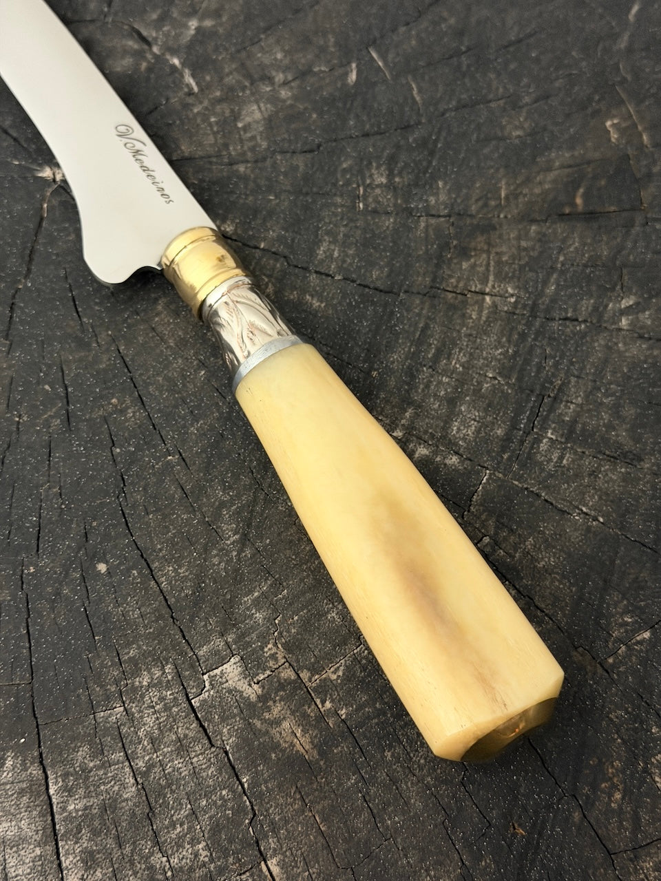 8" Boning Knife, Ostrich Bone, SS420 - 200mm