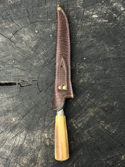 8" Boning Knife, Ostrich Bone, SS420 - 200mm