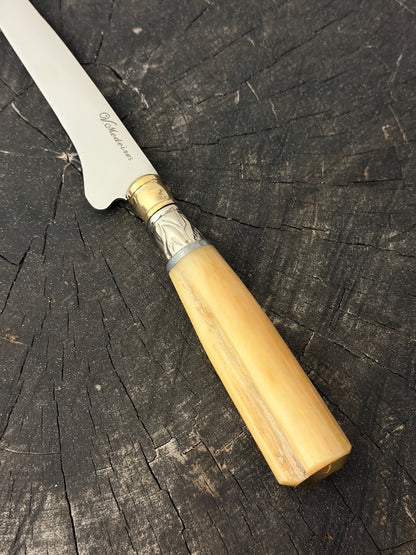 8" Boning Knife, Ostrich Bone, SS420 - 200mm