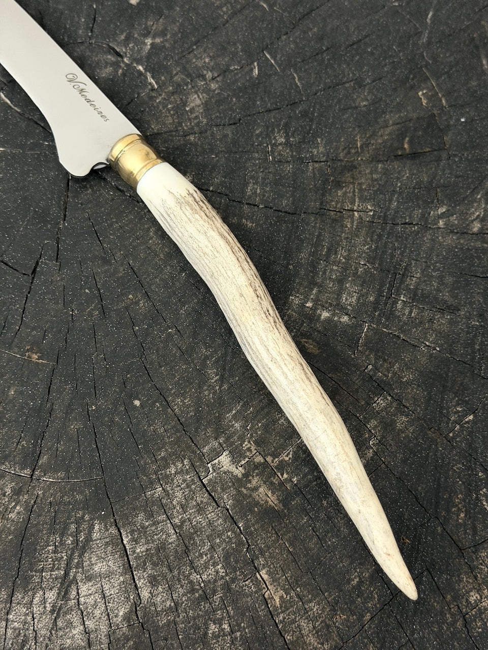 8" Boning Knife, Deer Antler Galheta, SS420 - 200mm