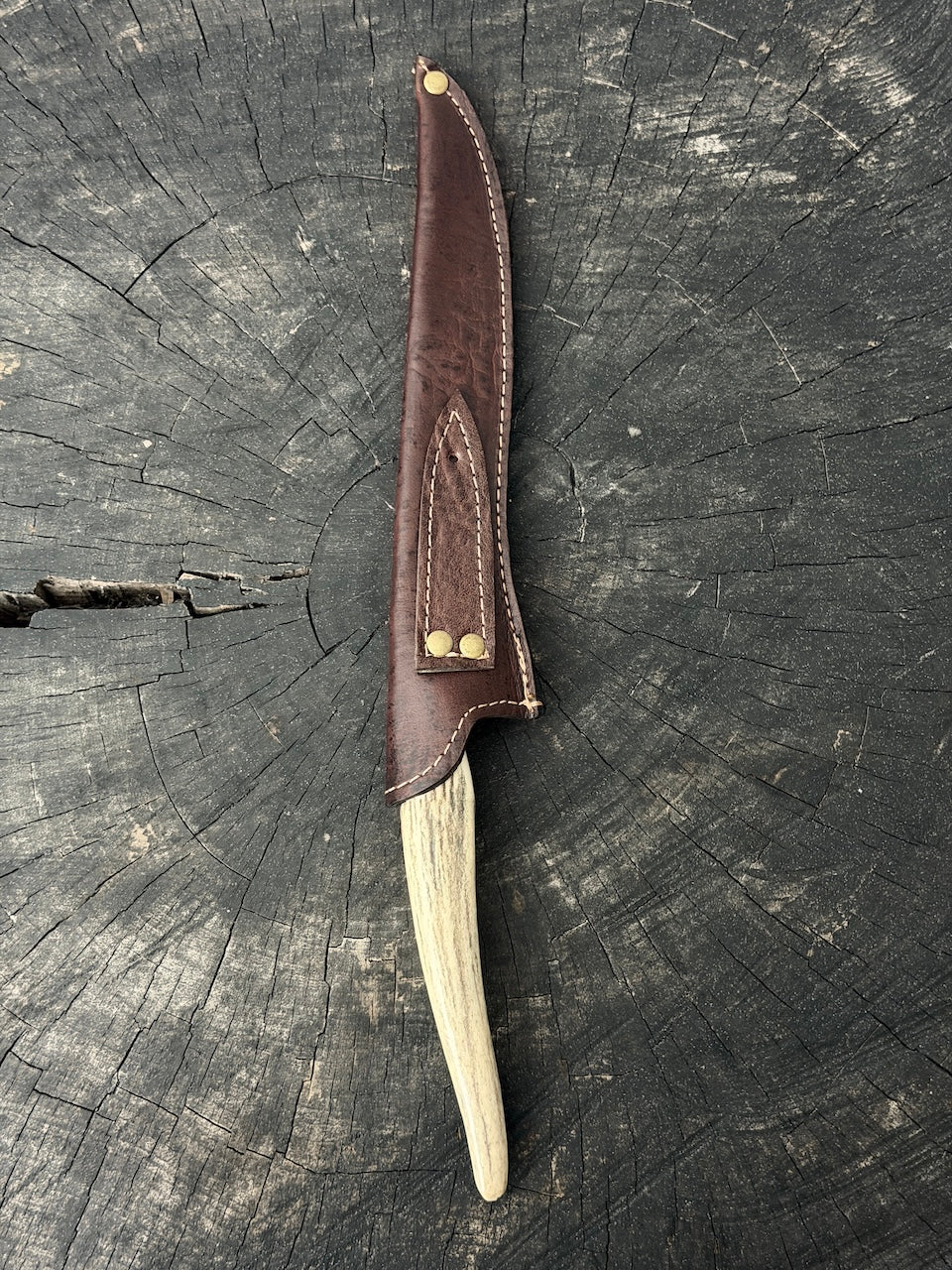 8" Boning Knife, Deer Antler Galheta, SS420 - 200mm