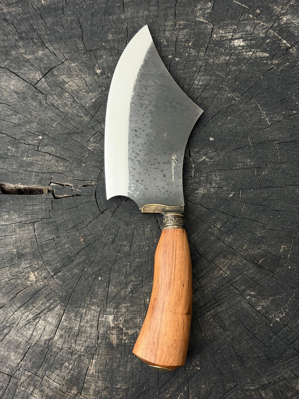 7" Cutelo Wild Cleaver, Native Ironwood, RSS440 - 180mm
