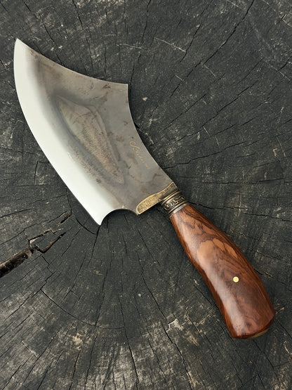 7" Cutelo Wild Cleaver, Native Ironwood, RSS440 - 180mm