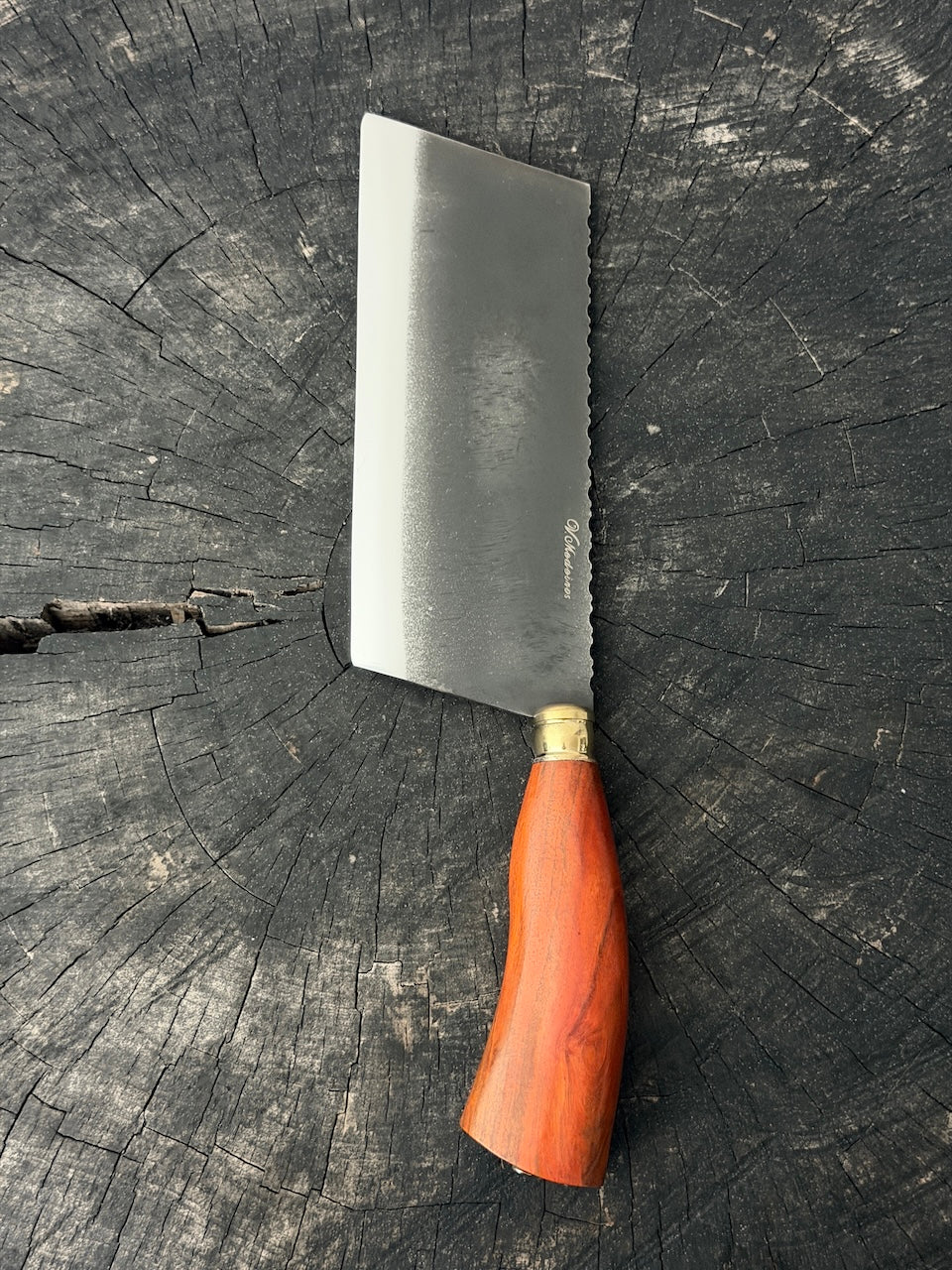 8" Chefs Cleaver, Arruda Hardwood, RSS440 - 200mm
