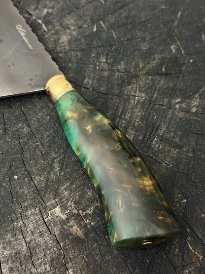 8" Chefs Cleaver, Custom Block, RSS440 - 200mm