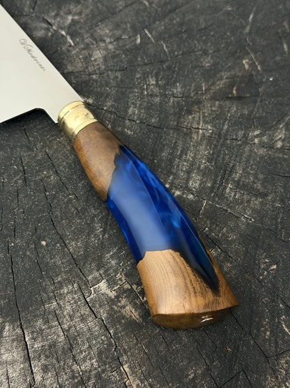 8" Branca Knife, Hybrid Custom Block, SS440 - 210mm