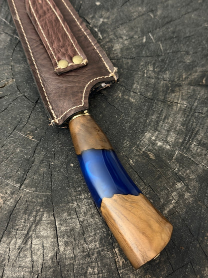 8" Branca Knife, Hybrid Custom Block, SS440 - 210mm