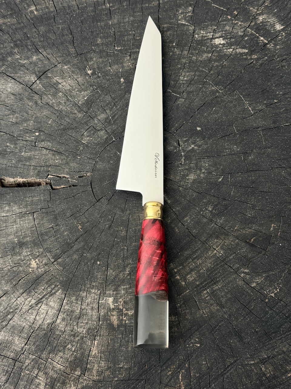8" Branca Knife, Hybrid Mango Burl, SS440 - 210mm