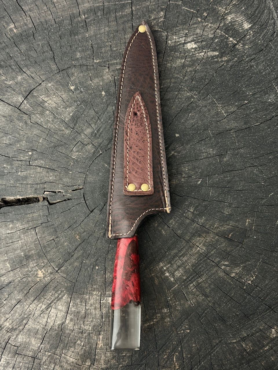 8" Branca Knife, Hybrid Mango Burl, SS440 - 210mm