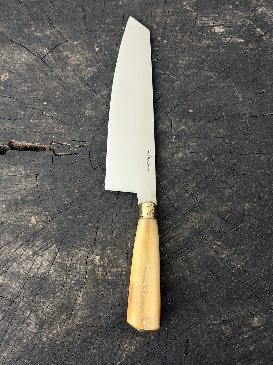 8" Kultura Knife, Ostrich Bone, SS440 - 200mm