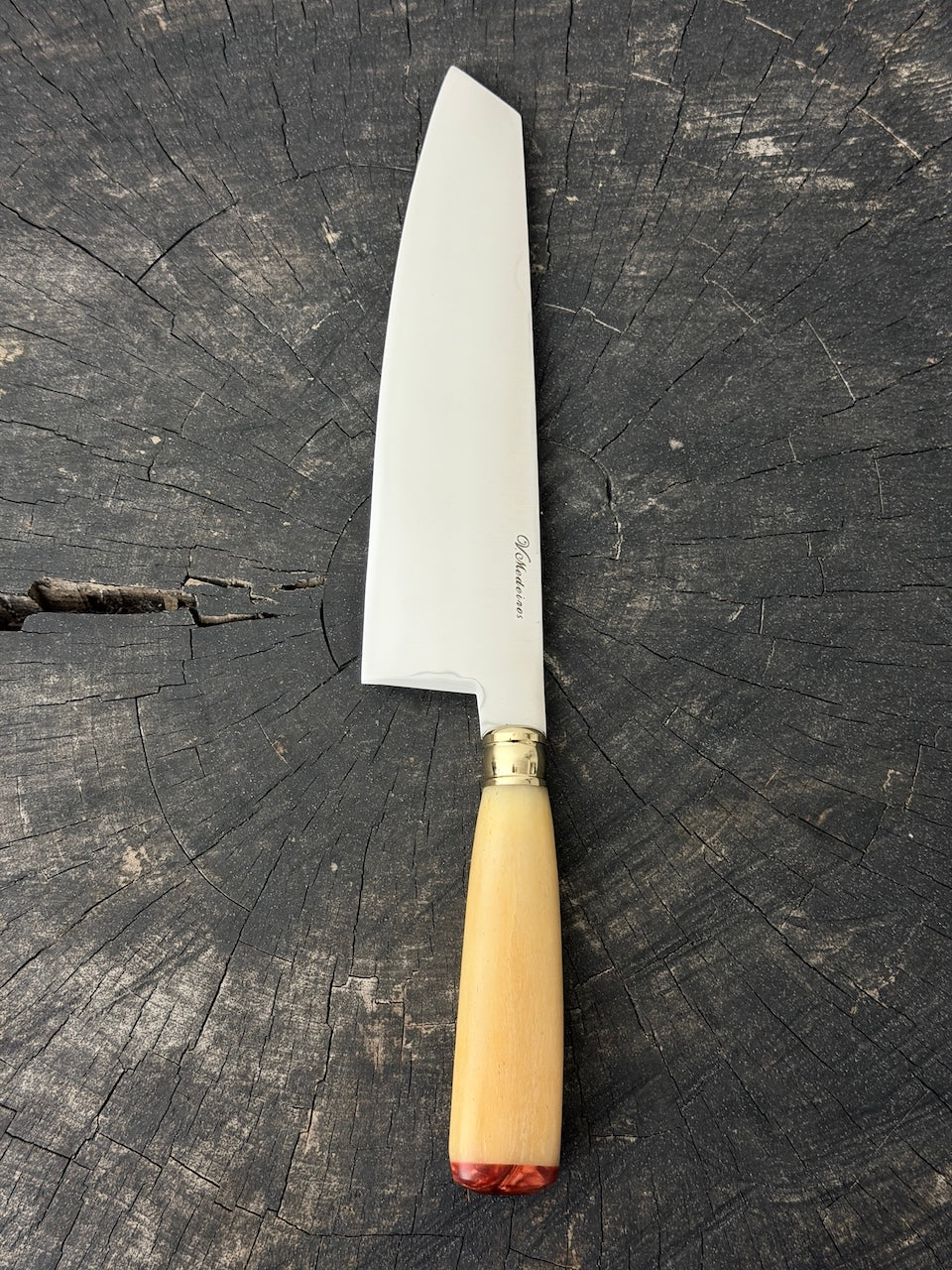8" Kultura Knife, Ostrich Bone, SS440 - 200mm