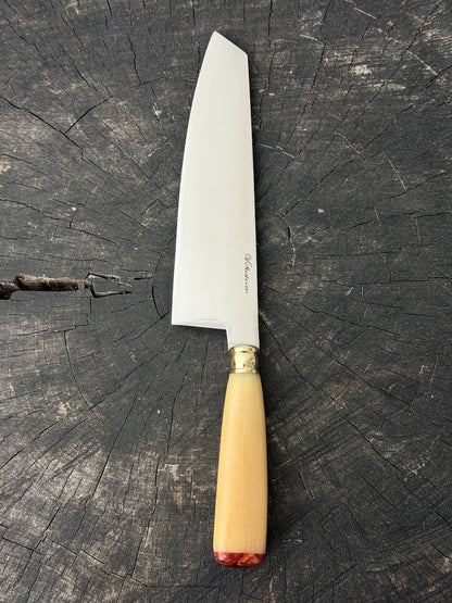 8" Kultura Knife, Ostrich Bone, SS440 - 200mm