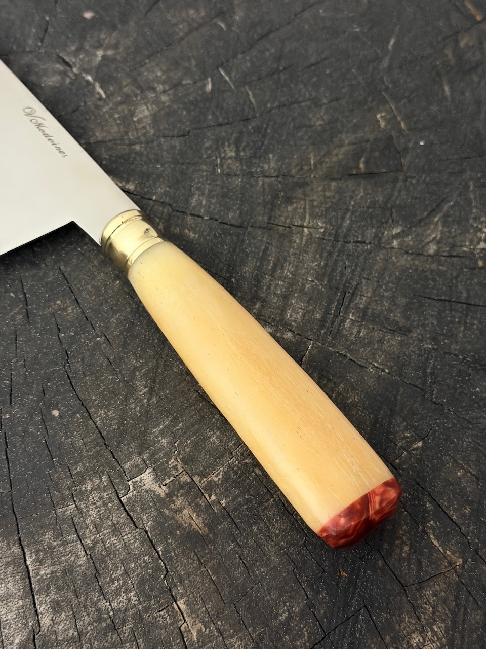 8" Kultura Knife, Ostrich Bone, SS440 - 200mm