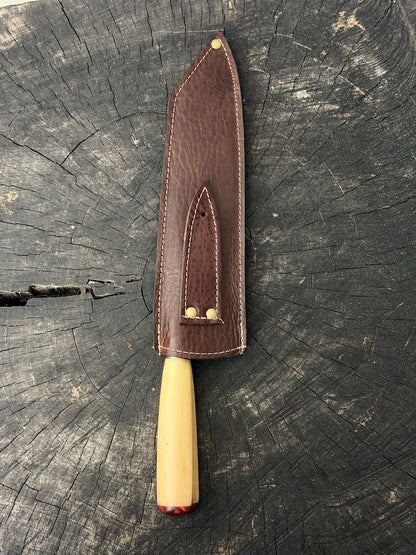 8" Kultura Knife, Ostrich Bone, SS440 - 200mm