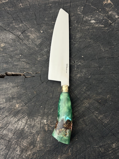 8" Kultura Knife, Special Hybrid Handle, SS440 - 200mm