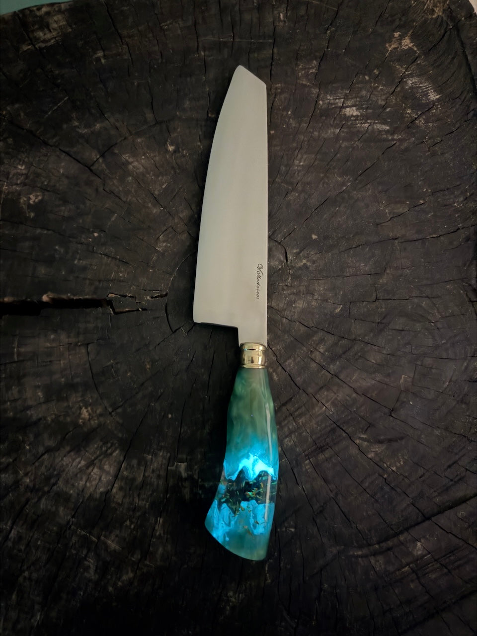 8" Kultura Knife, Special Hybrid Handle, SS440 - 200mm