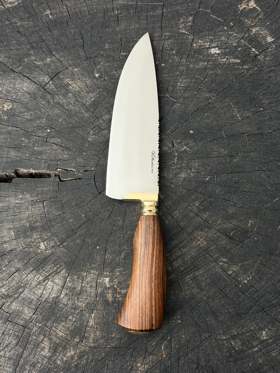 8" Picanha Chef Knife, Jacaranda Hardwood, SS440 - 200mm