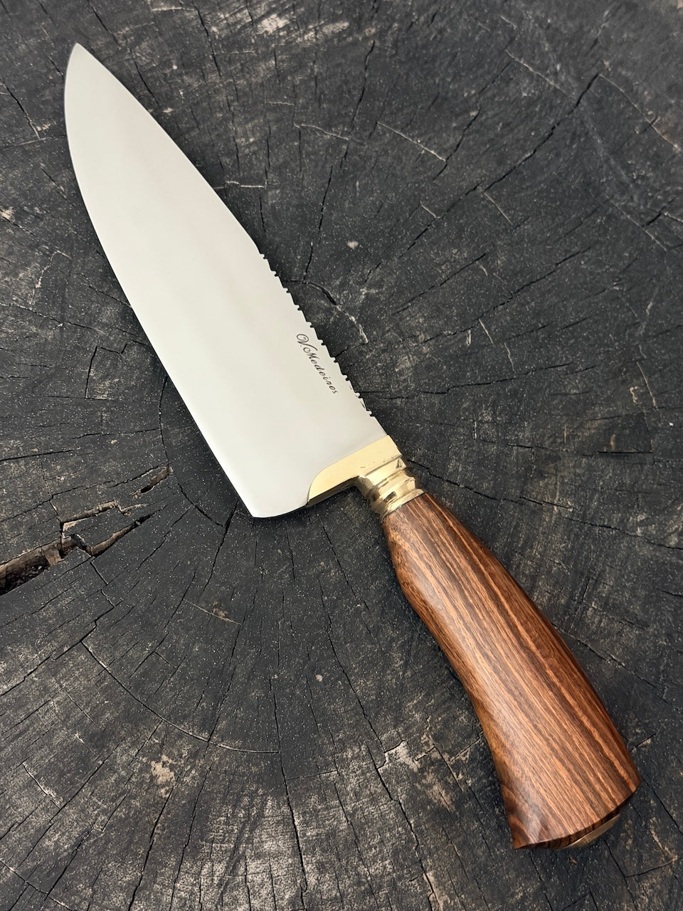 8" Picanha Chef Knife, Jacaranda Hardwood, SS440 - 200mm