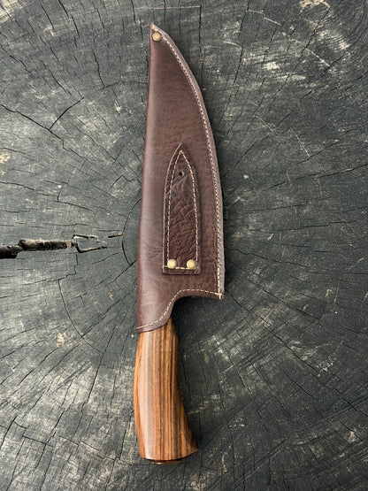 8" Picanha Chef Knife, Jacaranda Hardwood, SS440 - 200mm