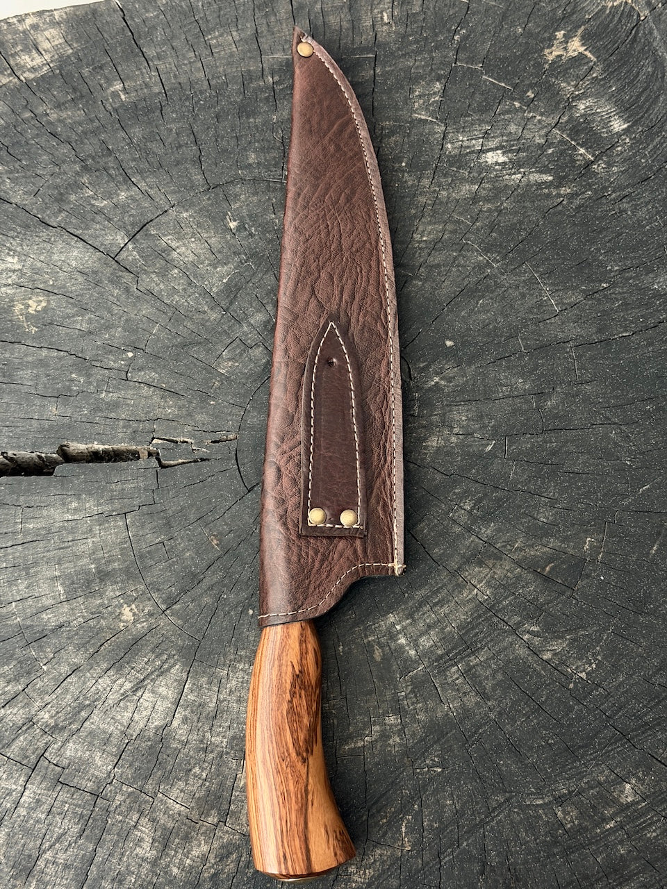 10" Chef Picanha Knife, Native Ironwood, SS440 - 250mm