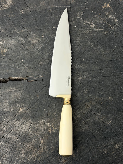 10" Picanha Knife, Ostrich Bone, SS440 - 250mm