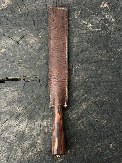 10" BBQ &amp; Grill Fork, Violet Jacaranda Hardwood, SS440