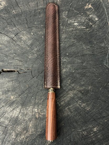 10" Sharpening Steel, Violet Jacaranda Hardwood, 250mm