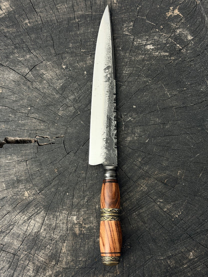 10" Integral Chef Knife - Forged Carbon Steel 5160 - 250mm
