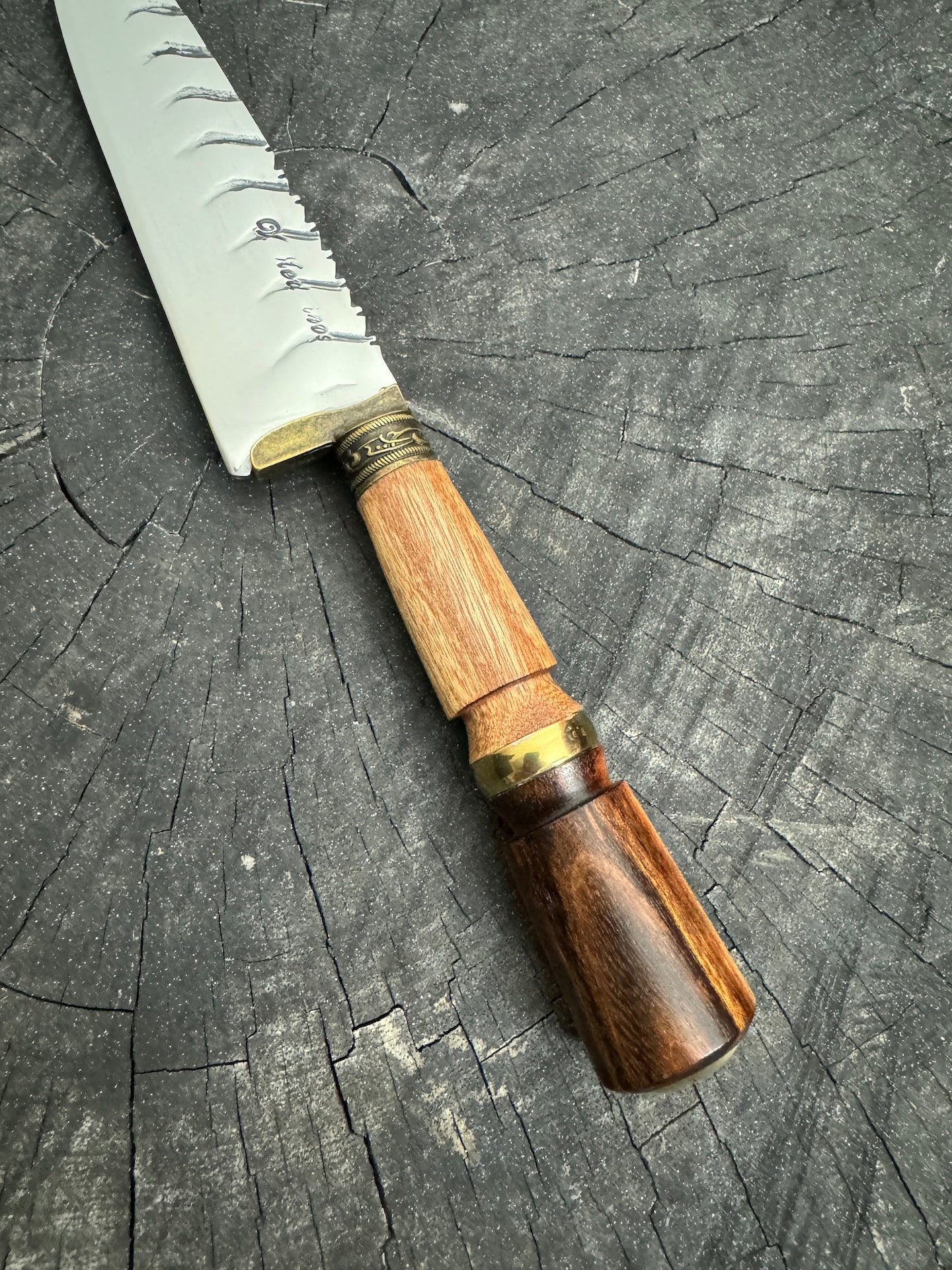 6&quot; Utility Knife, Native Hardwood, SS440 - 150mm