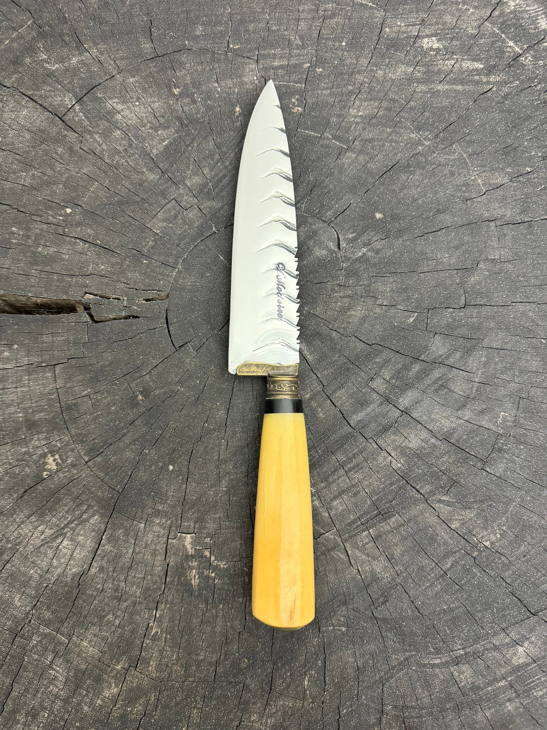 6&quot; Utility Knife, Ostrich Bone SS440 - 150mm