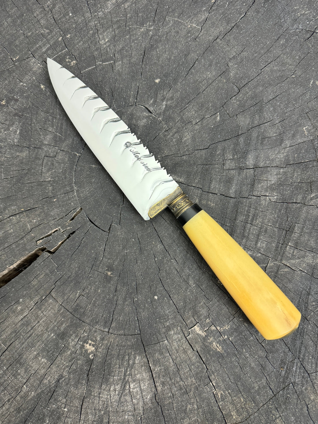 6&quot; Utility Knife, Ostrich Bone SS440 - 150mm