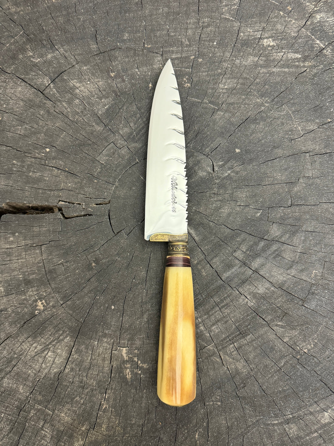 6&quot; Utility Knife, Ostrich Bone SS440 - 150mm