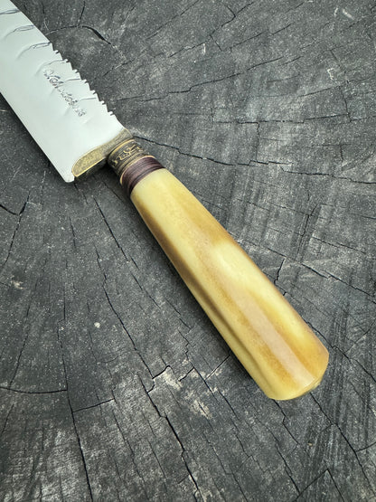 6&quot; Utility Knife, Ostrich Bone SS440 - 150mm