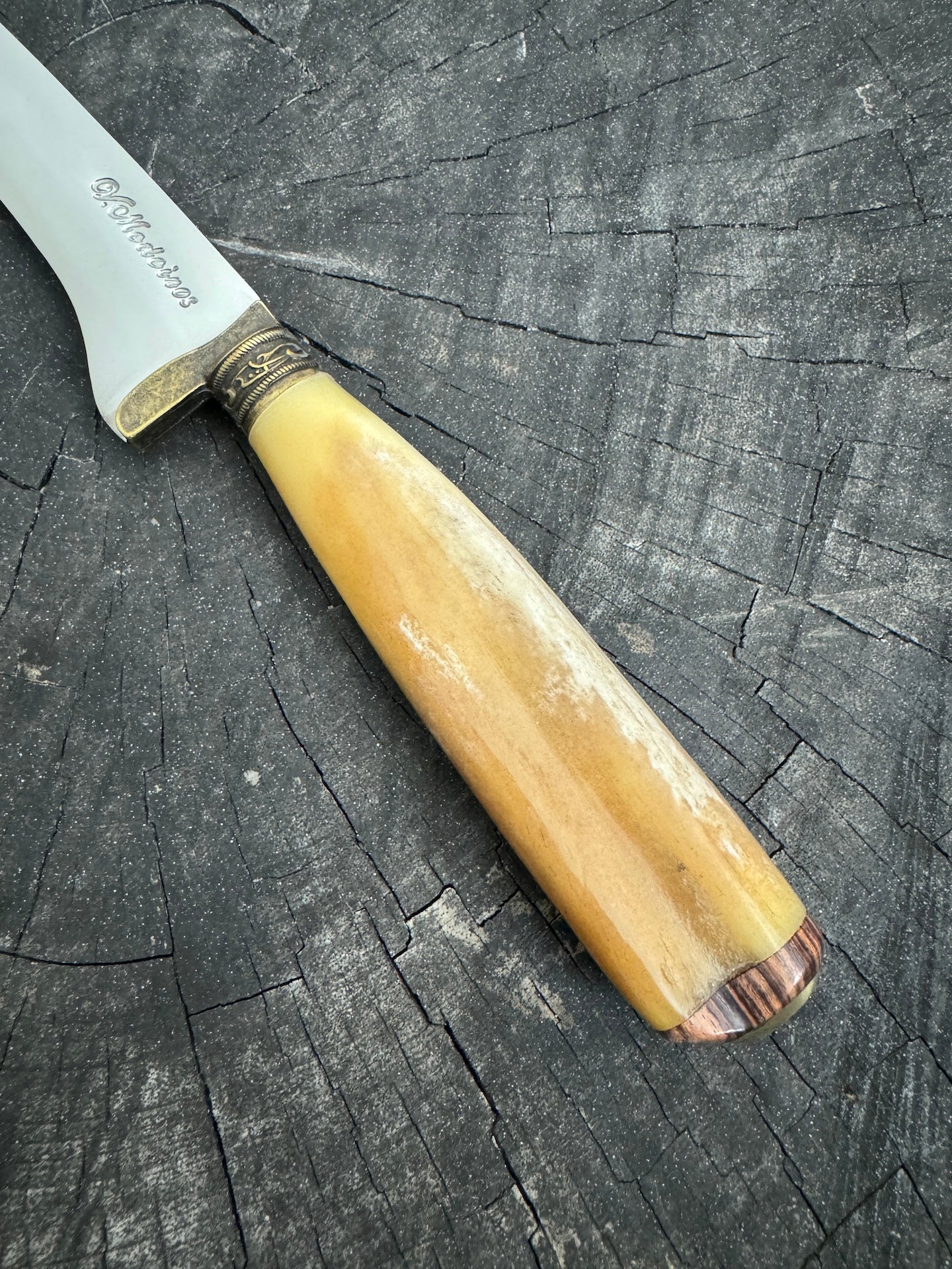 8&quot; Boning Knife, Ostrich Bone, SS420 - 200mm