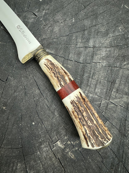 8&quot; Boning Knife, Deer Antler, SS420 - 200mm