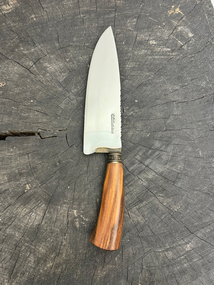 8&quot; Picanha Chef Knife, Native Hardwood, SS440 - 200mm