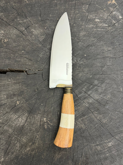 8&quot; Picanha Chef Knife, Native Hardwood, SS440 - 200mm