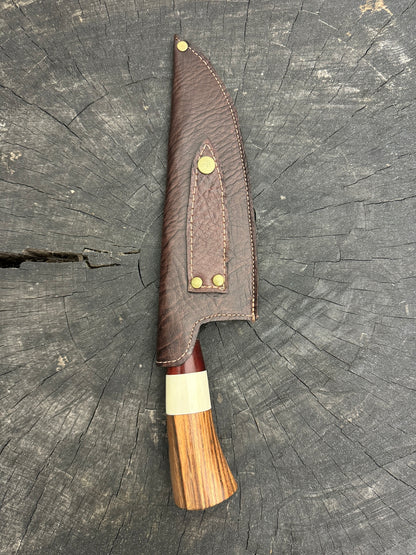 8&quot; Picanha Chef Knife, Native Hardwood, SS440 - 200mm