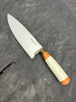 8" Picanha Chef Knife, Ostrich Bone, SS440 - 200mm