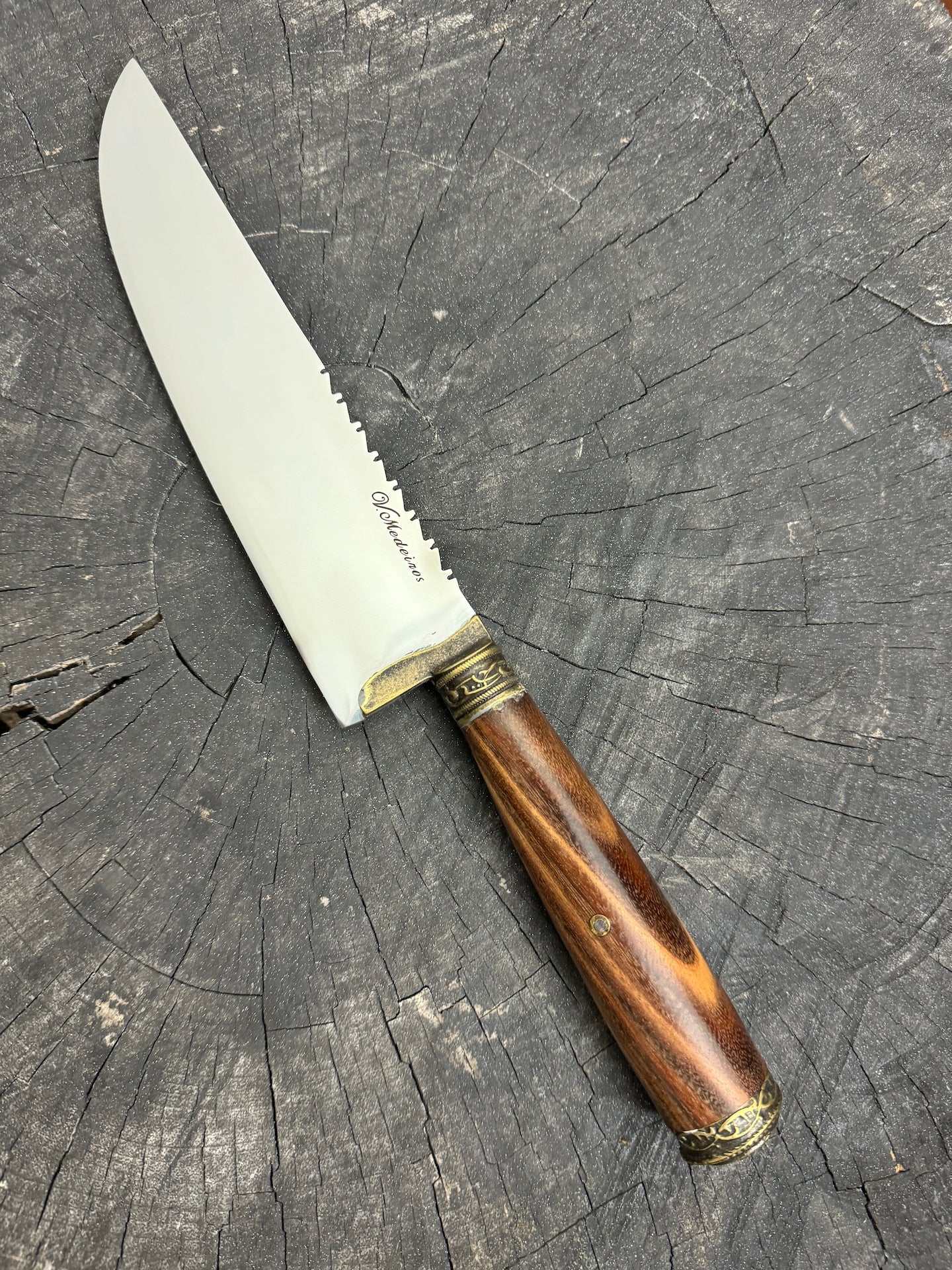 8&quot; Artisan Knife, Native Hardwood, SS440 - 190mm