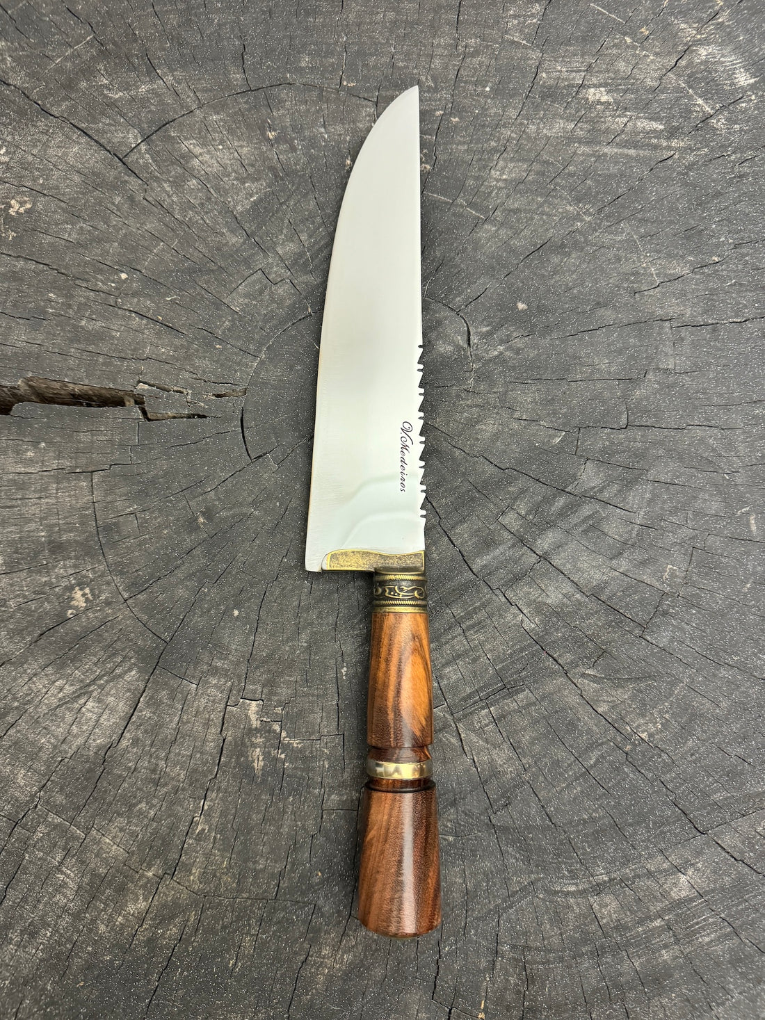 8&quot; Artisan Knife, Native Hardwood, SS440 - 190mm