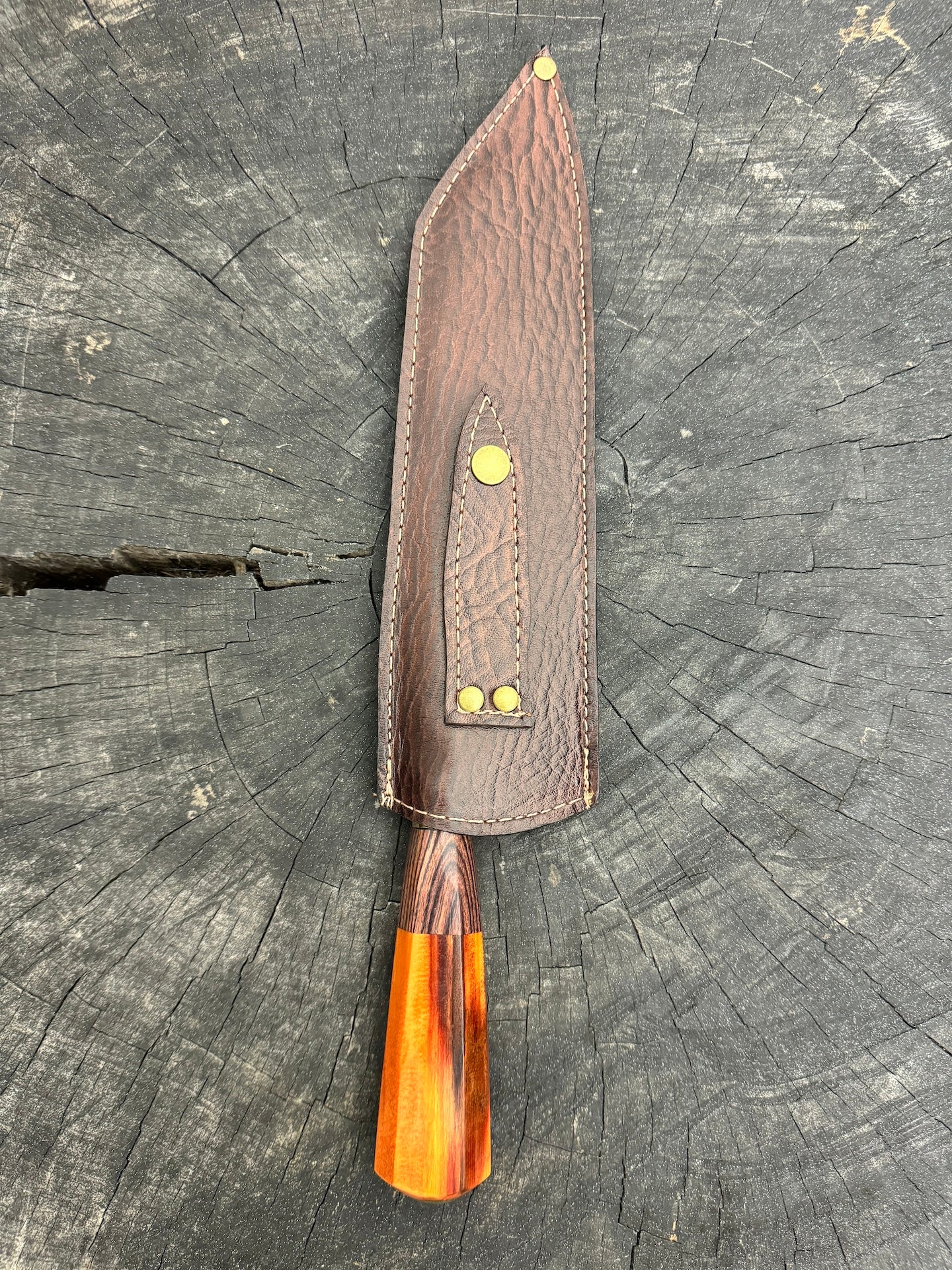 8&quot; Kultura Knife, Native Hardwood, SS440 - 200mm