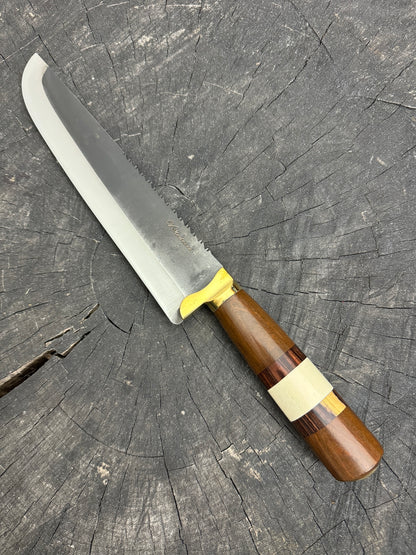 9&quot; Artisan BBQ Knife, Native Hardwood, RSS440 - 230mm